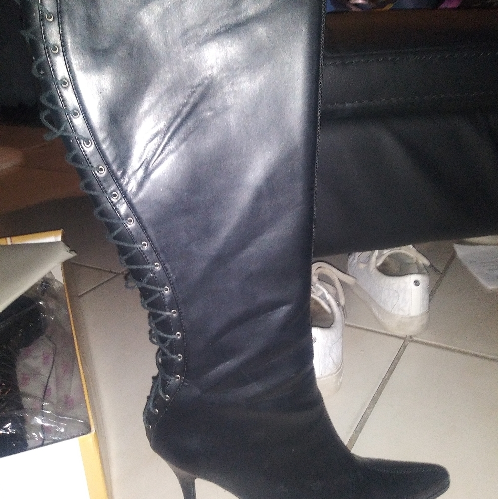 Lace up boots
